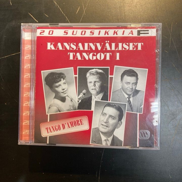 V/A - 20 suosikkia (Kansainväliset tangot 1) CD (VG+/M-)